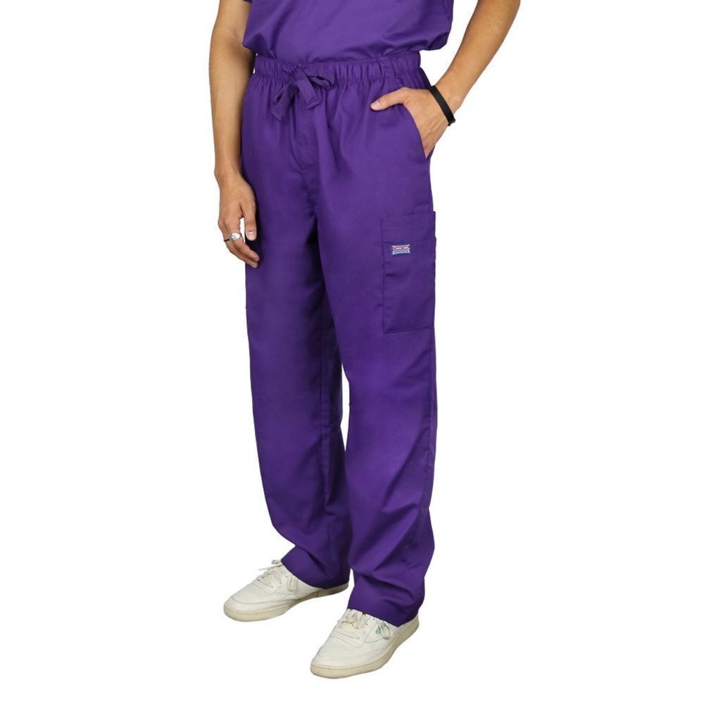 Cherokee Workwear NWT‎ Purple Scrub Pants Sz M